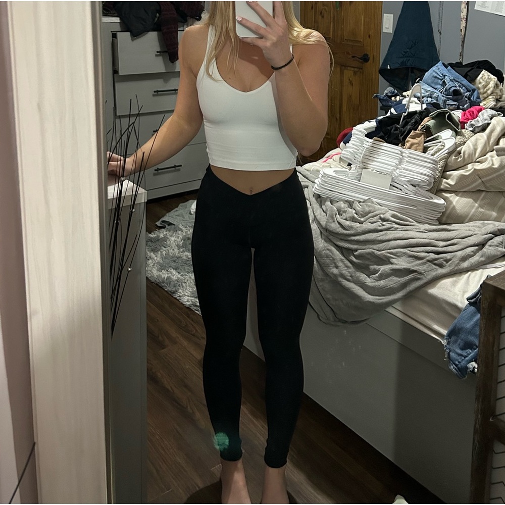 Aerie cross leggings